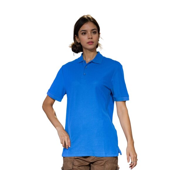 WOMEN'S POLO-SUPERIOR BLEND WITH EAZY CARE DESIGNED FOR WOMEN. - Picture 2 of 4